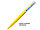 Ручка шариковая, пластик, софт тач, желтый/белый, Z-PEN, фото 3