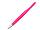 Ручка шариковая, пластик, розовый/белый, фото 2