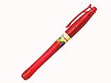 Ручка шариковая, пластик, красный, BOTTLE Pen, фото 3