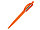 Ручка шариковая, пластик, оранжевый/серебро, DOPPIO, фото 2