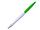 Ручка шариковая, пластик, белый/светло зеленый, фото 2