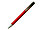 Ручка шариковая, пластик, фрост, металл, красный/серебро, фото 2