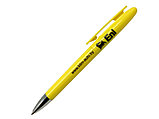 Ручка шариковая, пластик, желтый/серебро, ASTRA, фото 3