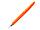 Ручка шариковая, пластик, оранжевый/серебро, ASTRA, фото 2