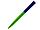Ручка шариковая, пластик, софт тач, зеленый/синий, Z-PEN Color Mix, фото 2