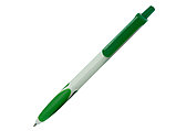 Ручка шариковая, пластик, резина, белый/зеленый, VIVA, фото 2
