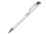 Ручка шариковая, COSMO Soft Touch, металл, белый, фото 3