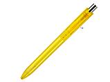 Ручка шариковая, пластик, желтый, прозрачный Eris, фото 2
