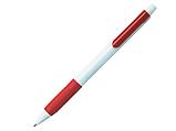 Ручка шариковая, пластик, белый/красный, Venice, фото 2