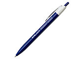 Ручка шариковая, пластик, синий/белый, Barron, фото 3