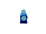 Ручка шариковая, треугольная, пластик, софт тач, светло-синий/синий, PhonePen, фото 4