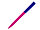 Ручка шариковая, пластик, софт тач, розовый/синий, Z-PEN Color Mix, фото 2