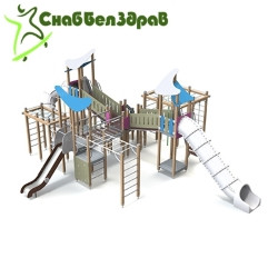 Детский игровой комплекс - фото 2 - id-p119488275