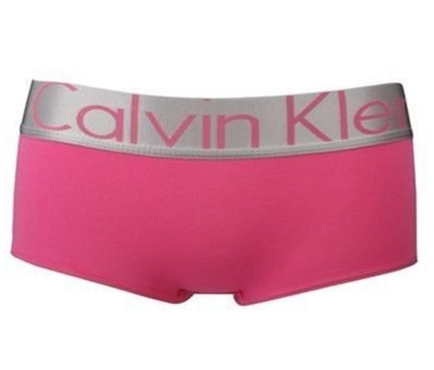 Женские трусы шортики (хипсы) Calvin Klein розовые