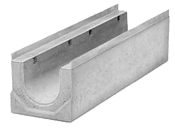 Бетонный водоотводный  Лоток ЛВК ВМ Sir 150 с уклоном № 3, фото 2