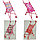 Детская металлическая коляска-трость для кукол Melobo/Melogo арт. 9302-1, фото 2