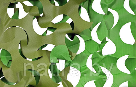 Сеть маскировочная Лайт 2*3 м цвет: зелёный/светло-зелёный, фото 2