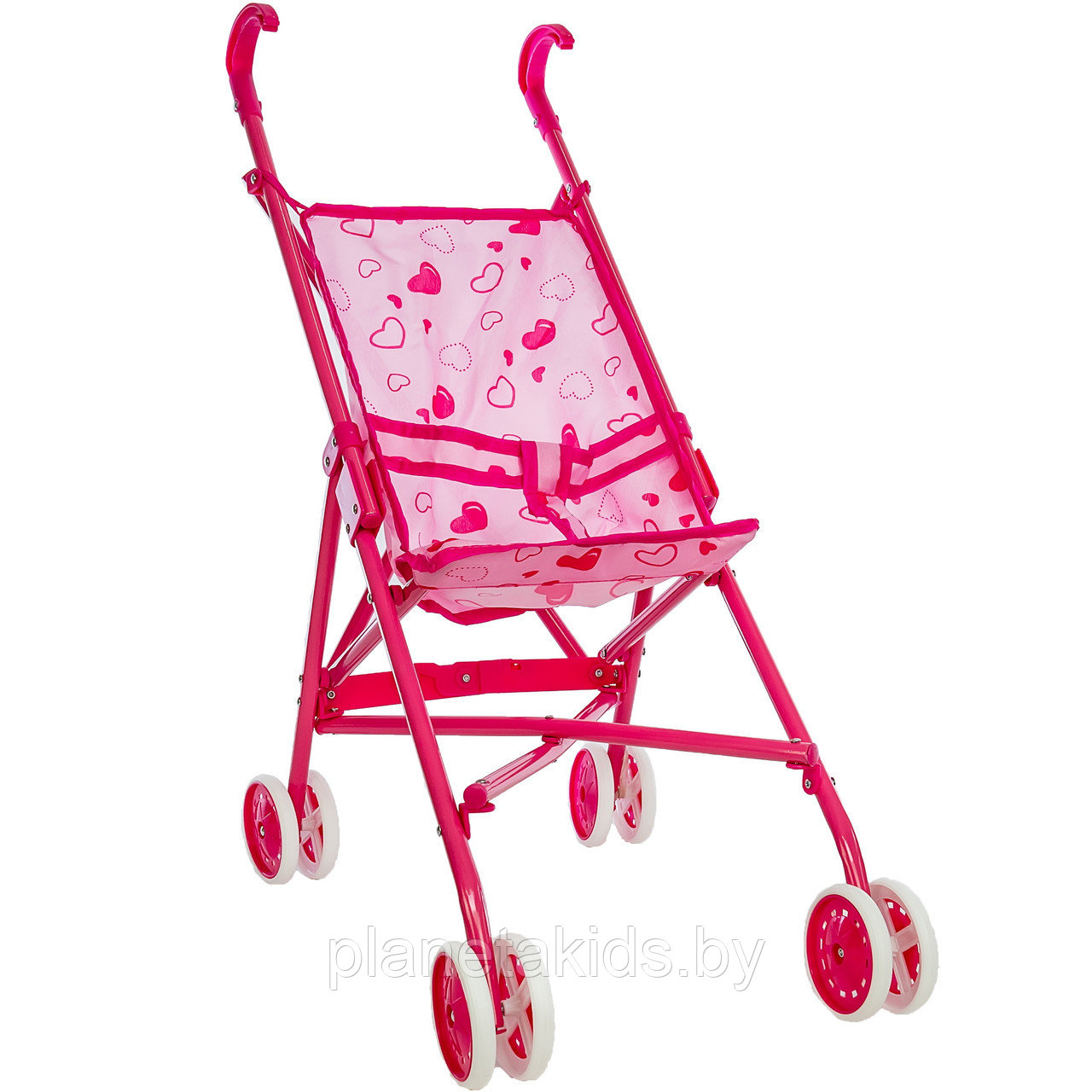 Детская металлическая коляска-трость для кукол Melobo/Melogo арт. 9302-1