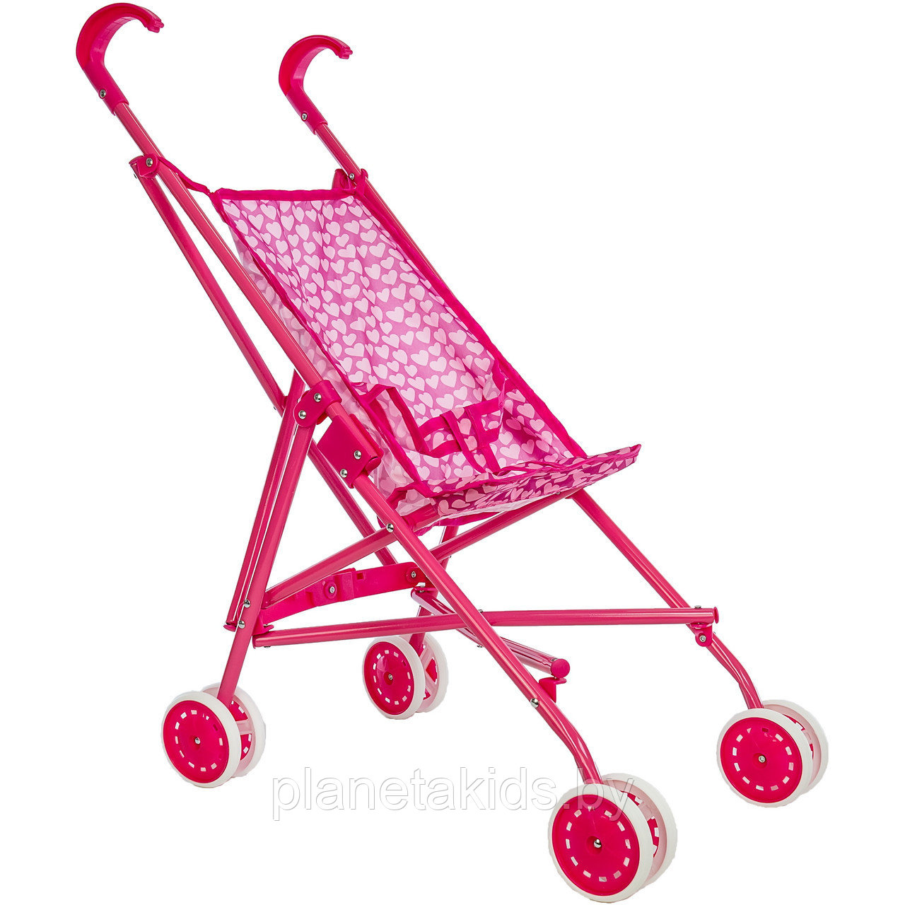 Детская металлическая коляска-трость для кукол Melobo/Melogo арт. 9302-1, фото 1