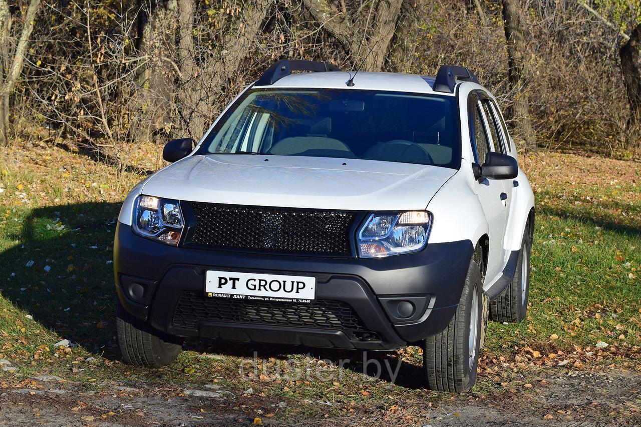 Решетка радиатора (ABS) RENAULT Duster - фото 3 - id-p119499444