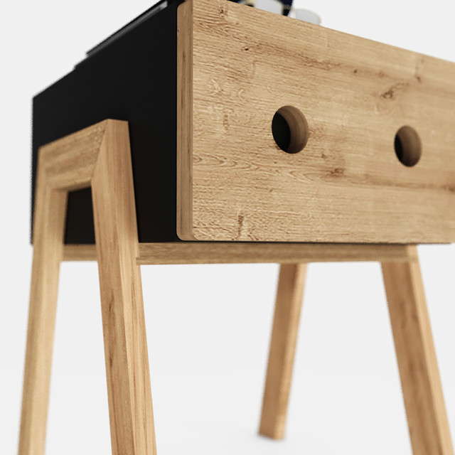 Тумбочка CRAFTO / МУНК / wood в скандинавском стиле Тумбочка CRAFTO / МУНК / wood в скандинавском стиле