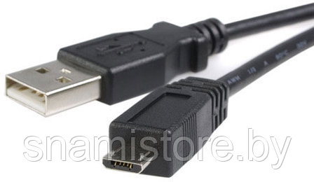 Кабель USB - microUSB SNAMI, 60см, USB20-60B, фото 2