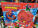 Детский игровой домик с шариками Человек паук арт. 1021C, детская игровая палатка для детей Spiderman, фото 5