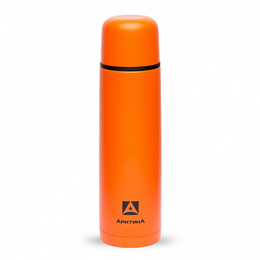 102-750 750 мл, оранжевый пластиковое напыление Термос бытовой, вакуумный (для напитков) Арктика