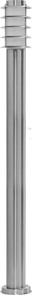 Уличный светильник столб Feron DH027-1100, Техно столб, 18W E27 230V, серебро