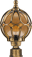 Светильник садово-парковый PL3803 «Версаль» большие Feron черное золото