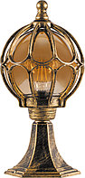 Светильник садово-парковый, серии «Версаль» большие FERON PL3804 1*60W, E27, цвет черное золото