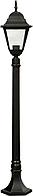 Светильник садово-парковый Feron 4210 столб 100W E27 230V, черный