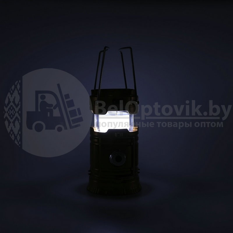 Кемпинговый фонарь с солнечной батареей Mini HL-5700T Синий - фото 9 - id-p119524007