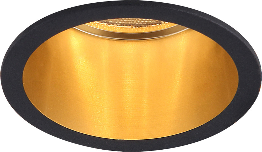 Точечный светильник Feron DL6003 потолочный MR16 G5.3 черный, золото