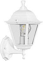 Настенный уличный светильник (НБУ 23267) 04-60-001 1*60W, E27, 230V, IP44, цвет белый,
