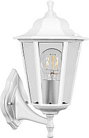 Уличный настенный светильник бра НБУ 06-60-001 1*60W, E27, 230V, IP44, цвет белый