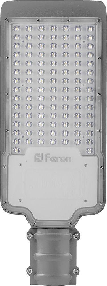 Светодиодный уличный консольный светильник Feron SP2922 50W 3000K 230V, серый