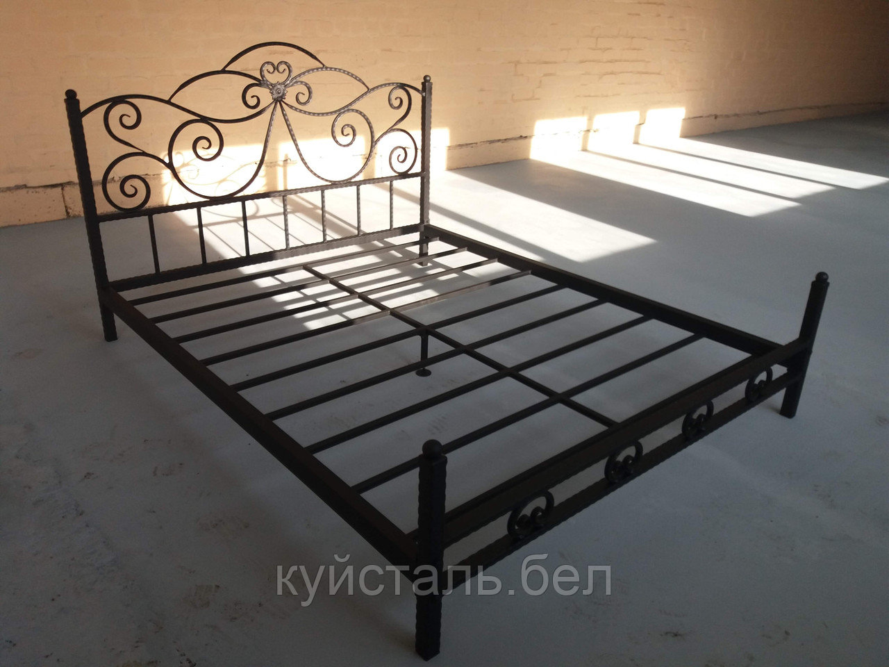 Кровать кованая «Афродита» с любыми изменениями на вкус заказчика - фото 7 - id-p119527946