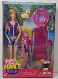 Кукла с пляжным набором и питомцем, арт. 8883 - фото 1 - id-p119528699