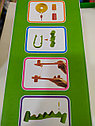 Детский игровой набор конструктор лабиринт динамический с шариком кроха "Веселые горки" bаuer рт. K25, фото 4