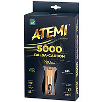 Ракетка для настольного тенниса Atemi 5000 Balsa-Carbon (арт. A5000)