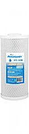 Картридж Аквабрайт УГП-10 ББ (Big Blue) Карбон блок сорбционной очистки воды от хлора