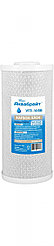 Картридж Аквабрайт УГП-10 ББ (Big Blue) Карбон блок сорбционной очистки воды от хлора