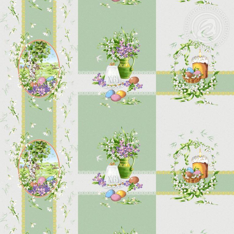 Купон полотенец из рогожки "Весна" - фото 1 - id-p119210899
