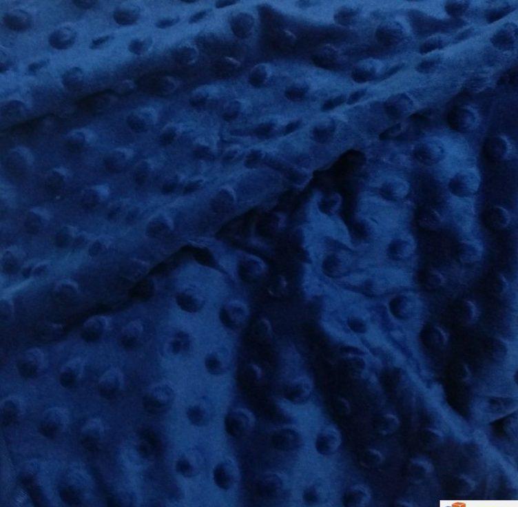 Плюш Minky (синий), ширина 160смЛ - фото 1 - id-p114803356