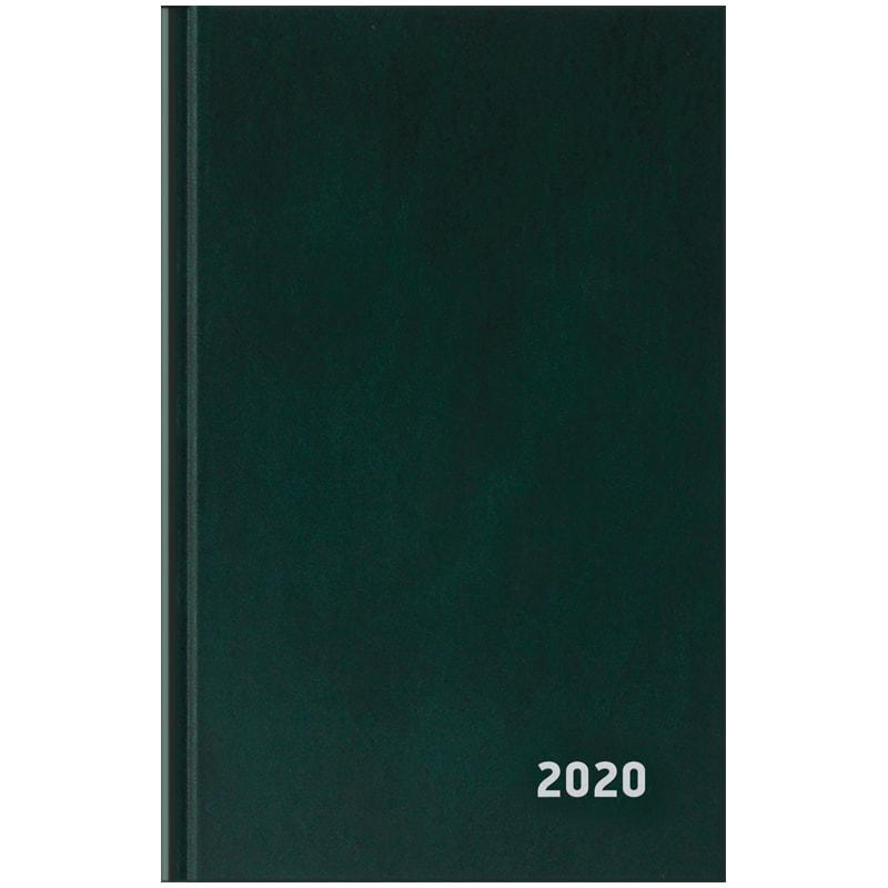 Ежедневник датированный 2020г., A5, 168л., БВ, OfficeSpace, цвет зеленый(работаем с юр лицами и ИП)