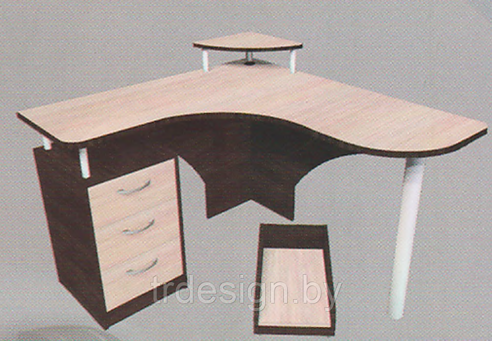 М4.6 – Стол компьютерный с тележкой