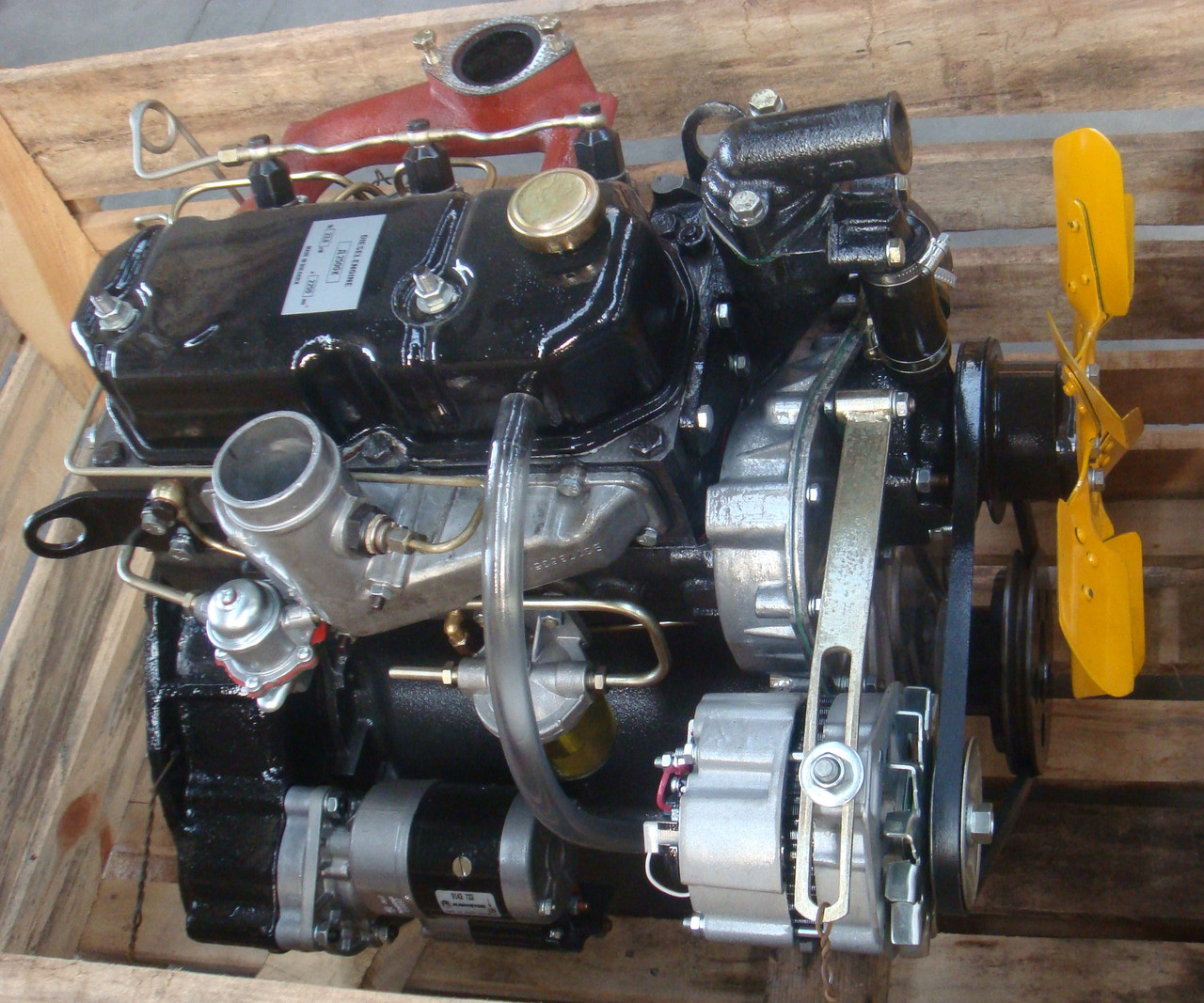 Двигатель в сборе Д2500 Balkancar / Новый двигатель болгарского погрузчика / трех цилиндровый - фото 4 - id-p119631297