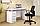 Письменный стол КСТ-106.1 белый (универсальная сборка), фото 3