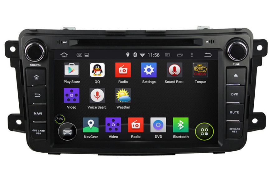Штатная магнитола Mazda CX-9 2007-2015 (поддержка BOSE, бортового компьютера) DSP Android 10